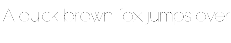 Preview of Antipasto Pro Hairline font