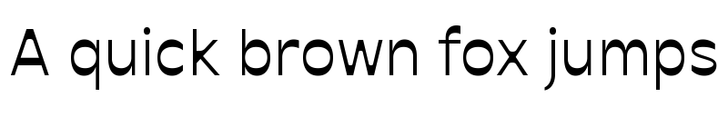 Preview of Antipol VF Regular font