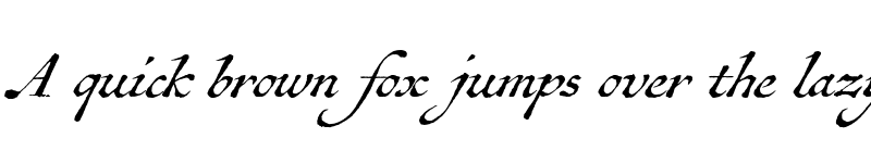 Preview of Antiquarian Scribe Regular font