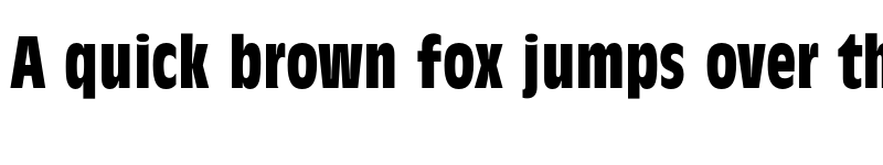 Preview of Antique Olive Cond Bold font