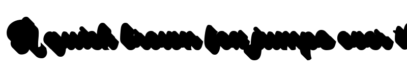 Preview of Antonia Retro Extrude Regular font