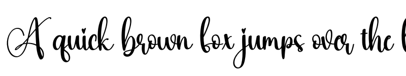 Preview of Anybody Regular font