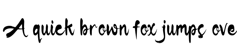 Preview of Anyboster Kladigta Regular font