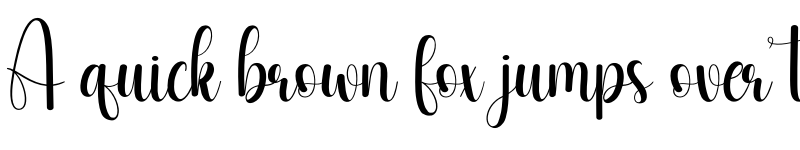 Preview of Anymore Regular font