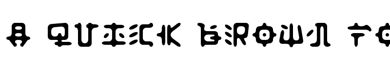 Preview of Anyong Regular font