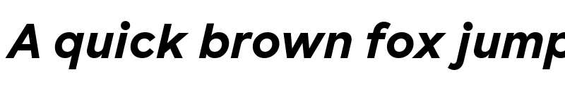 Preview of AOK Buenos Aires Bold Italic font