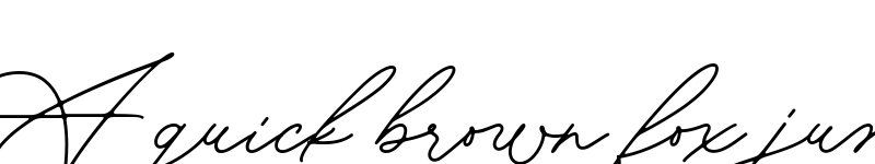 Preview of Aomine Regular font