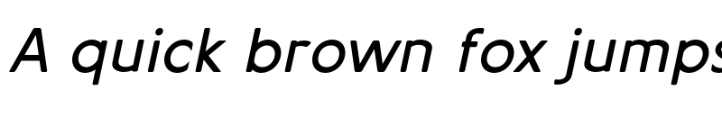 Preview of Aotani Bold Italic font