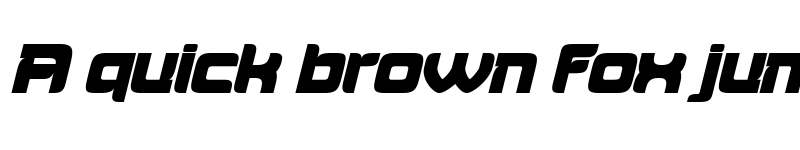 Preview of Aougtron Slant font