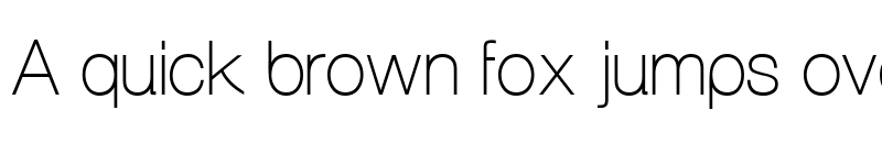 Preview of Aovel Sans Regular font