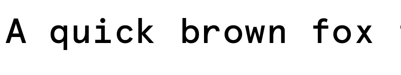 Preview of Apercu Mono Pro Medium font