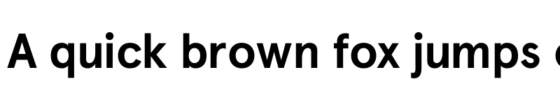 Preview of Apercu Movistar Bold font