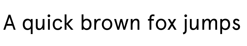 Preview of Apercu Pro Regular font