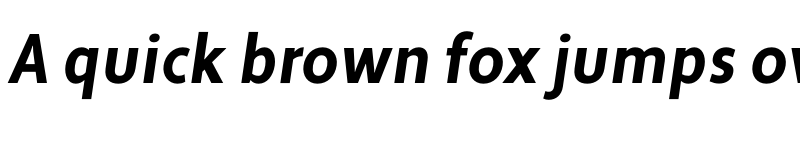 Preview of Apertura Bold Condensed Obliq font