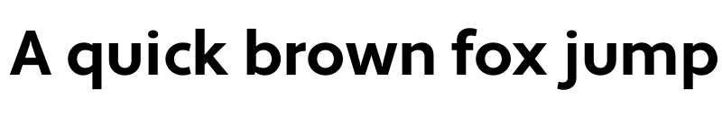 Preview of Apertura Bold font