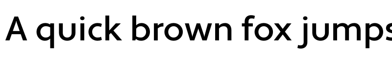 Preview of Apertura Medium font