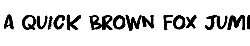 Preview of Apex Brush Regular font