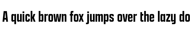 Preview of Apotek Comp Medium font