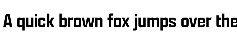 Preview of Apotek Cond Medium font