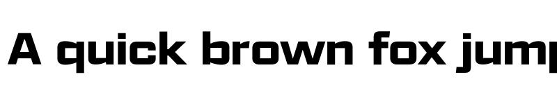 Preview of Apotek Extended Bold font