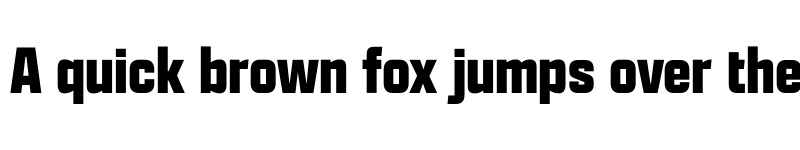 Preview of Apotek ExtraCond Black font