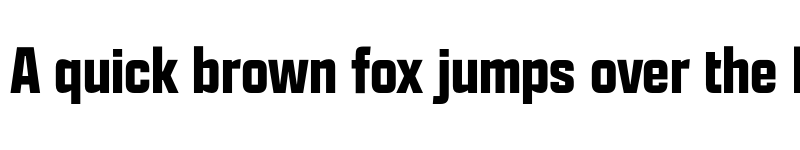 Preview of Apotek ExtraCond Bold font