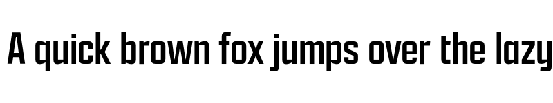 Preview of Apotek ExtraCond Regular font