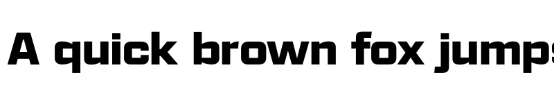 Preview of Apotek ExtraWide Black font