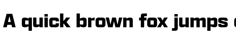 Preview of Apotek Wide Black font