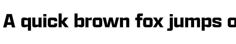 Preview of Apotek Wide Bold font