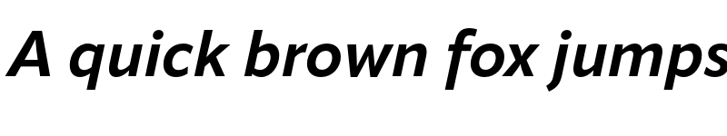 Preview of Apparat Bold Italic font