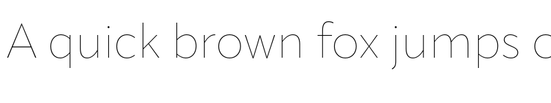 Preview of Apparat Hairline font