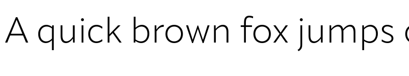 Preview of Apparat Light font