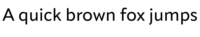 Preview of Apparat Medium font