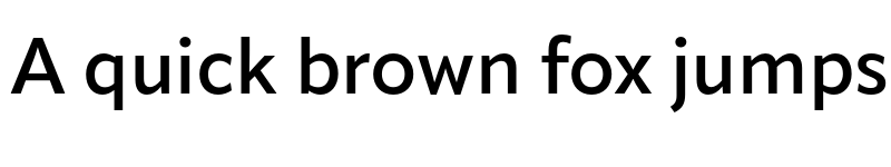 Preview of Apparat Semibold font