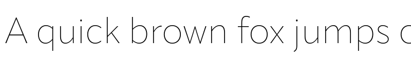 Preview of Apparat Thin font