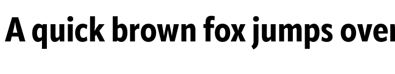 Preview of ApparatCond Extrabold font