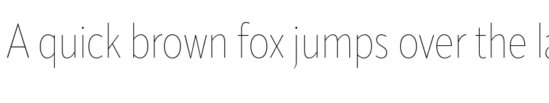 Preview of ApparatCond Hairline font