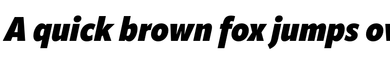 Preview of ApparatCond Heavy Italic font