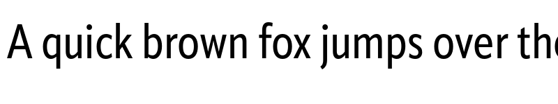 Preview of ApparatCond Medium font