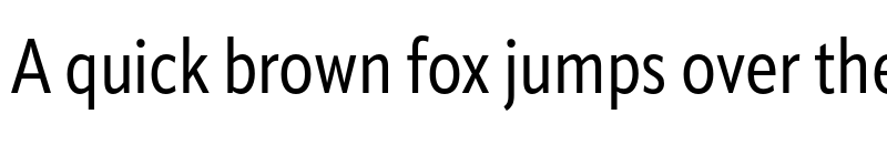 Preview of ApparatCond Regular font