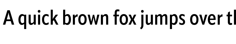 Preview of ApparatCond Semibold font