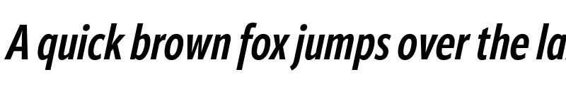 Preview of ApparatExtraCond Bold Italic font