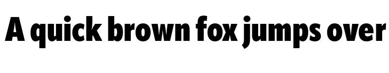 Preview of ApparatExtraCond Heavy font