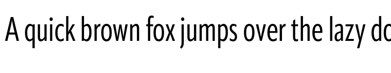 Preview of ApparatExtraCond Regular font