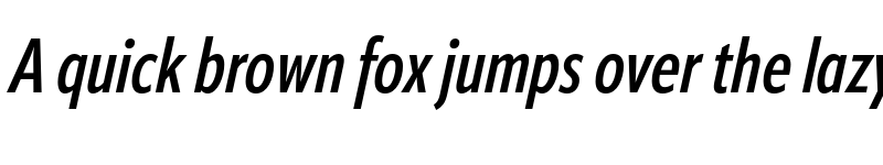 Preview of ApparatExtraCond Semibold Italic font