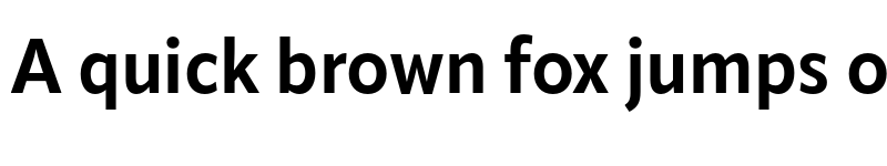 Preview of ApparatSemiCond Bold font