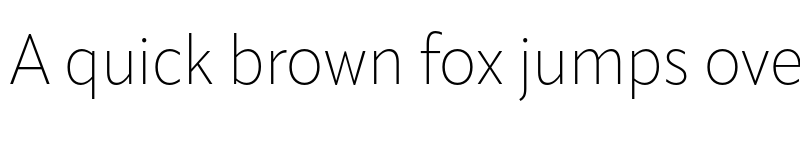 Preview of ApparatSemiCond Extralight font