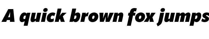 Preview of ApparatSemiCond Heavy Italic font