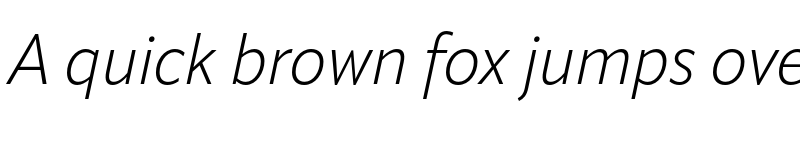 Preview of ApparatSemiCond Light Italic font